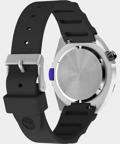 Timex x Dimepiece 36mm Silicone Strap Watch - Black