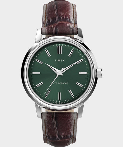 Todd Snyder x Timex Olive Marlin Watch - Brown