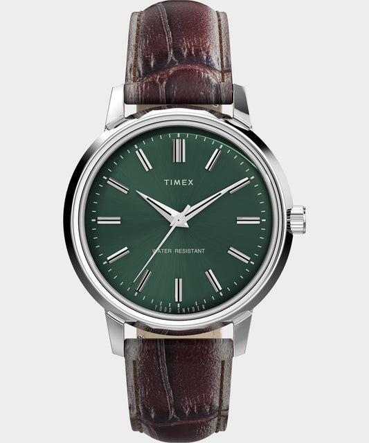Todd Snyder x Timex Olive Marlin Watch - Brown