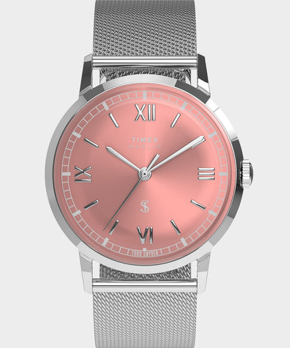 Timex X Todd Snyder Marlin Mesh Watch - Pink