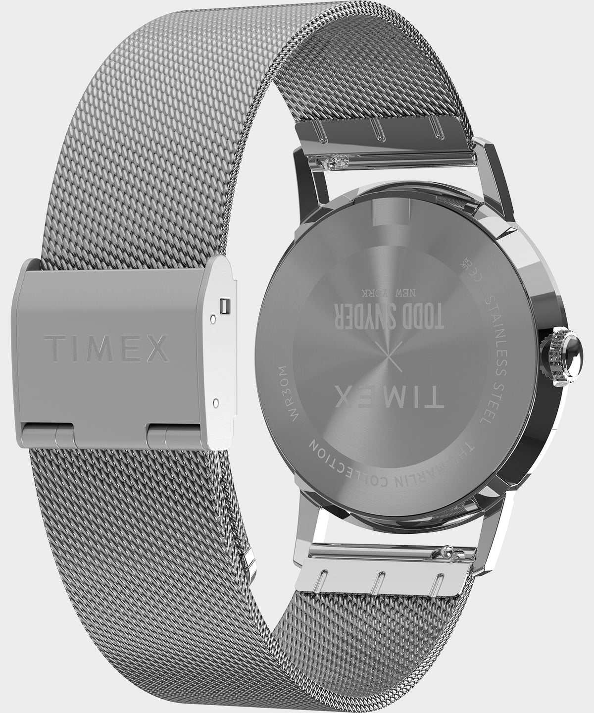 Timex X Todd Snyder Marlin Mesh Watch - Aqua