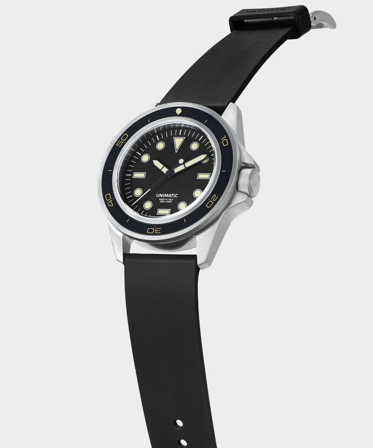 UNIMATIC U1-DHB Heritage Diver Watch - Black