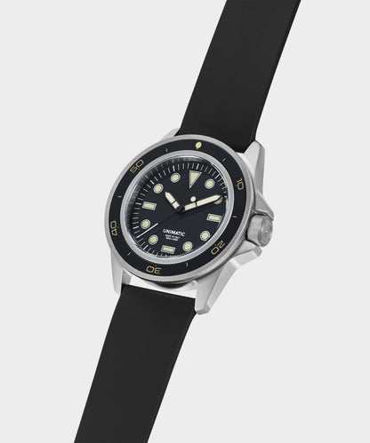 UNIMATIC U1-DHB Heritage Diver Watch - Black