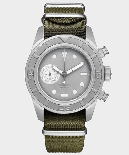 UNIMATIC Modello Tre U3-AEG Chronograph Watch - Olive