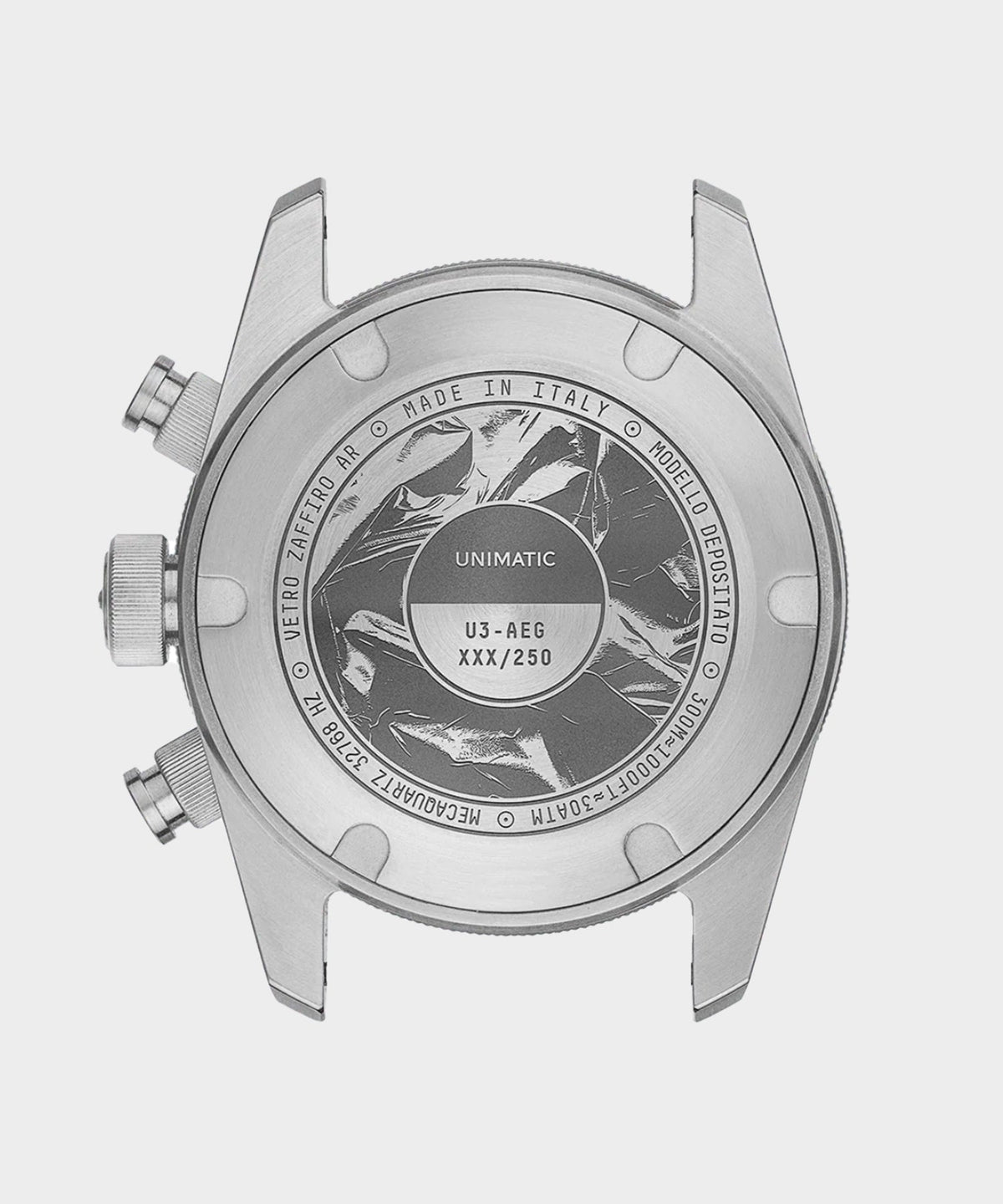 UNIMATIC Modello Tre U3-AEG Chronograph Watch - Olive