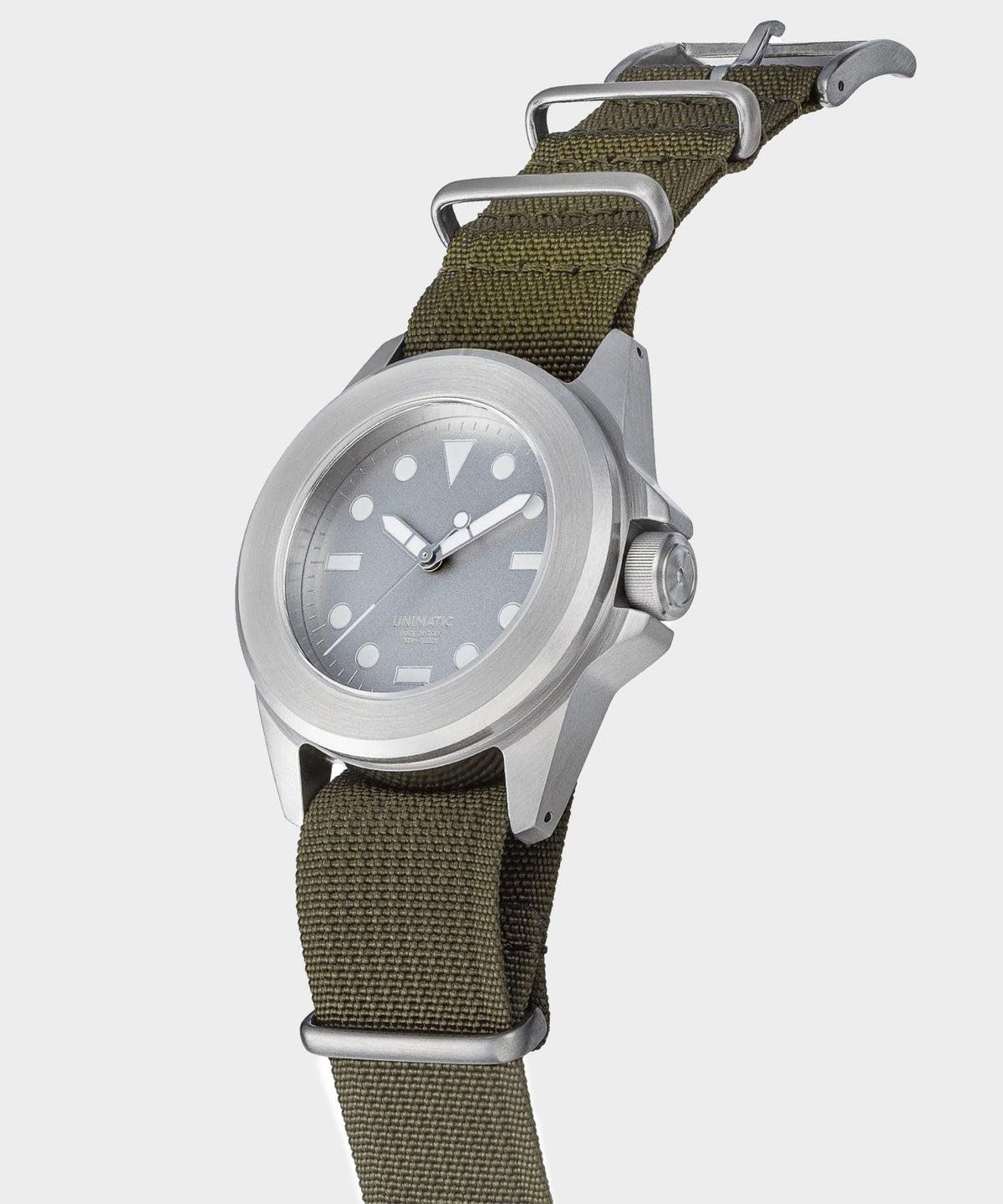 UNIMATIC Modello Quattro U4-AEG Time Only Watch - Olive