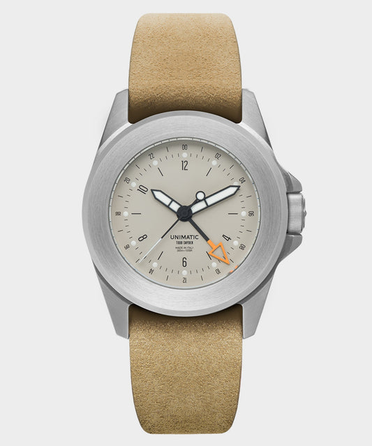 Todd Snyder X UNIMATIC Modello Quattro U4 GMT Watch - White