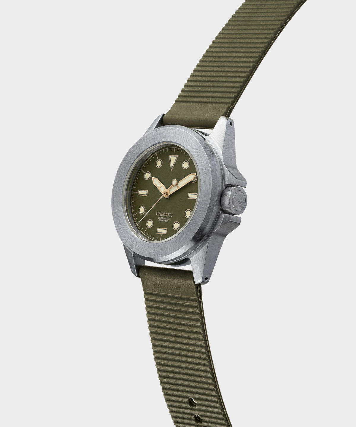 UNIMATIC U4S Classic Military Watch - Olive
