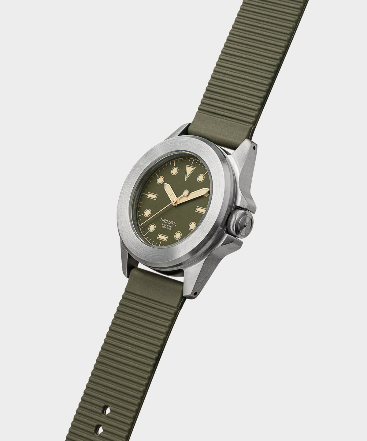 UNIMATIC U4S Classic Military Watch - Olive