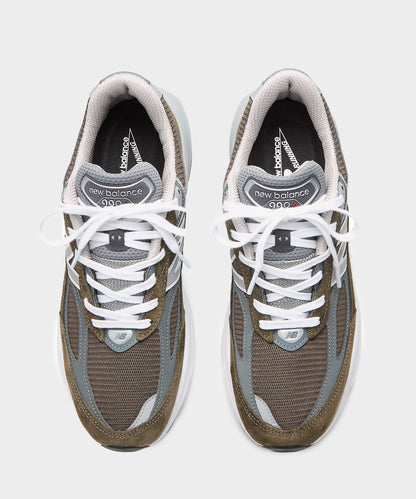 New Balance Made in USA 990v6 Sneaker - Green