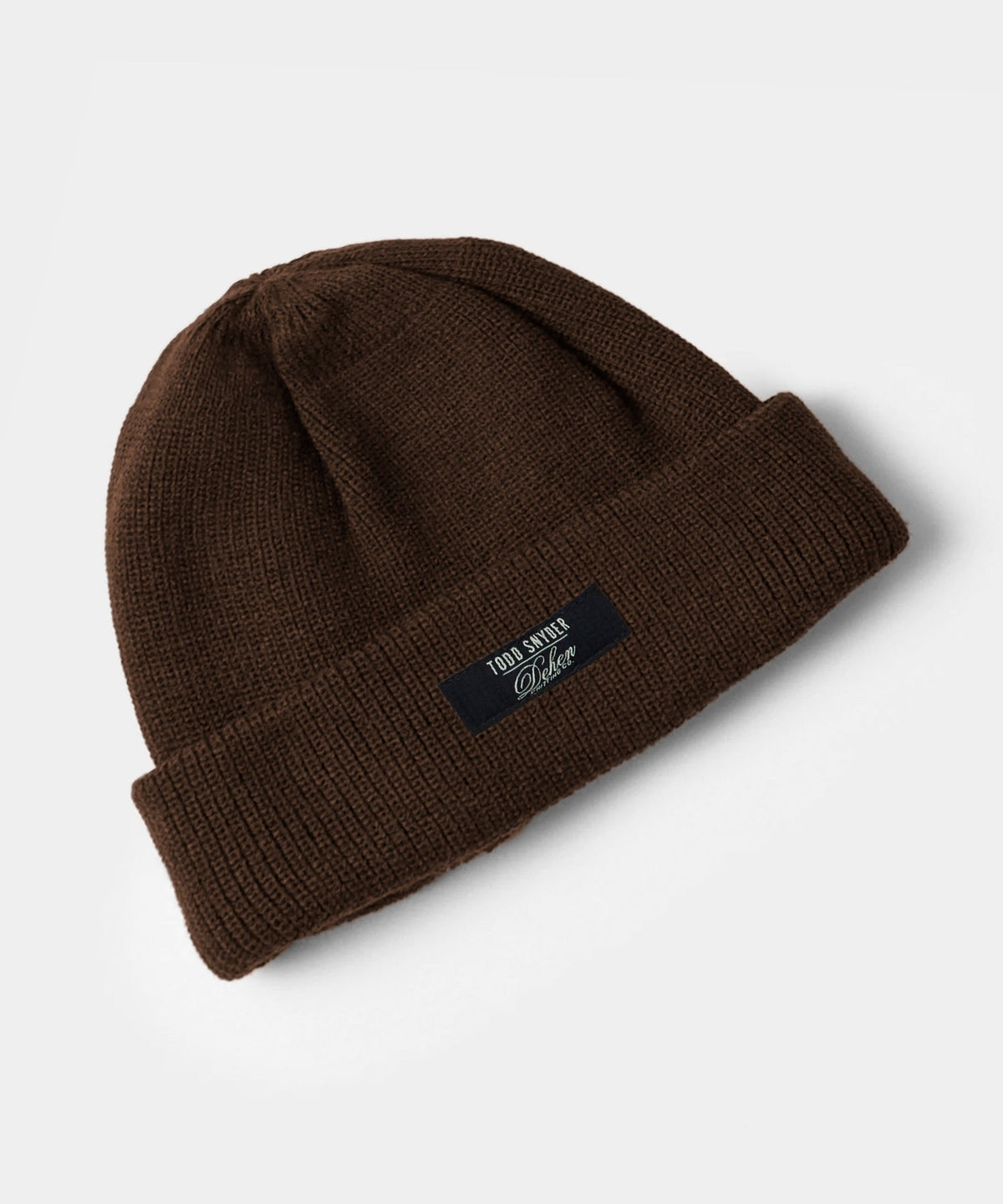 Todd Snyder x Dehen Knit Watch Cap - Dark Mocha