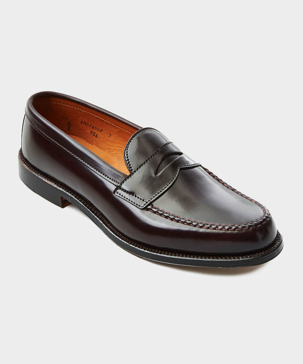 Alden Cordovan Leisure Handsewn Moccasin - Brown