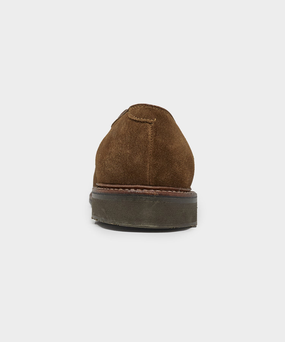 Alden Mocc Toe Suede Derby - Snuff
