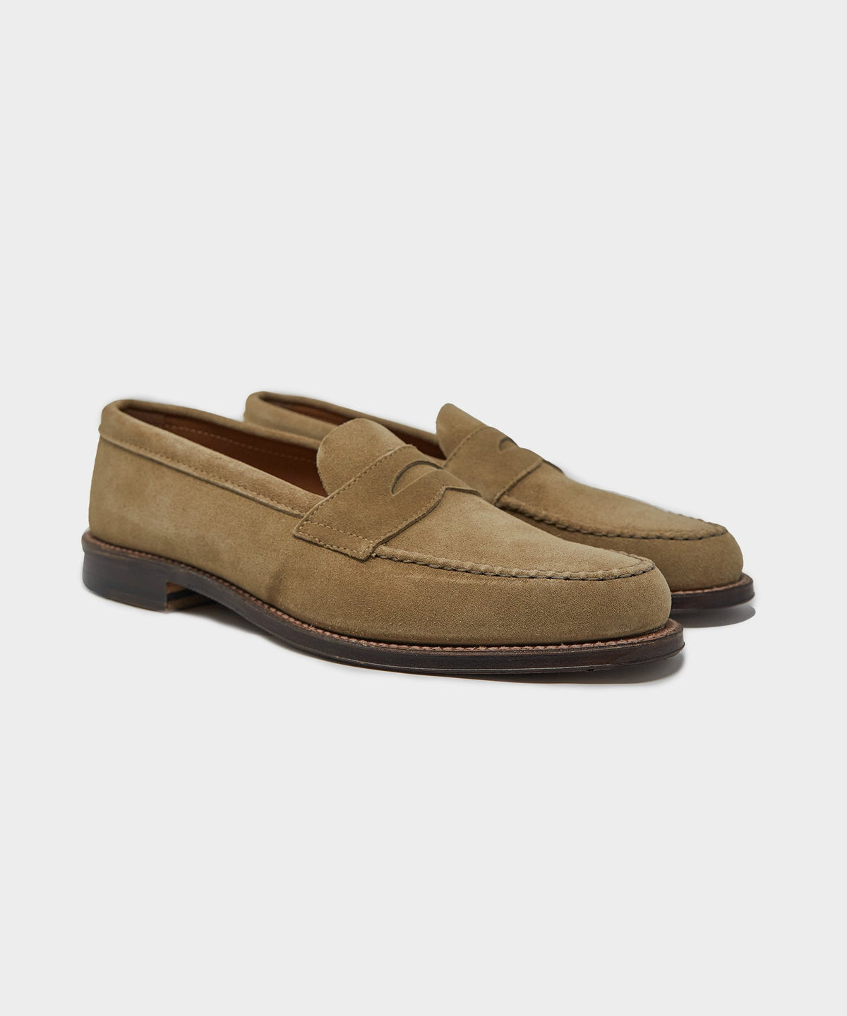 Alden Unlined Leisure Handsewn Loafer - Tan