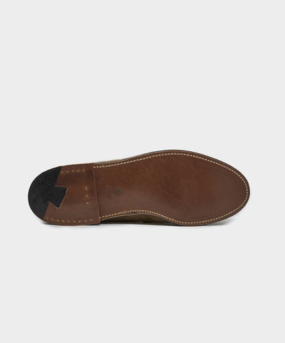 Alden Unlined Leisure Handsewn Loafer - Tan
