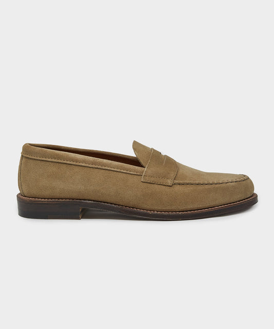 Alden Unlined Leisure Handsewn Loafer - Tan