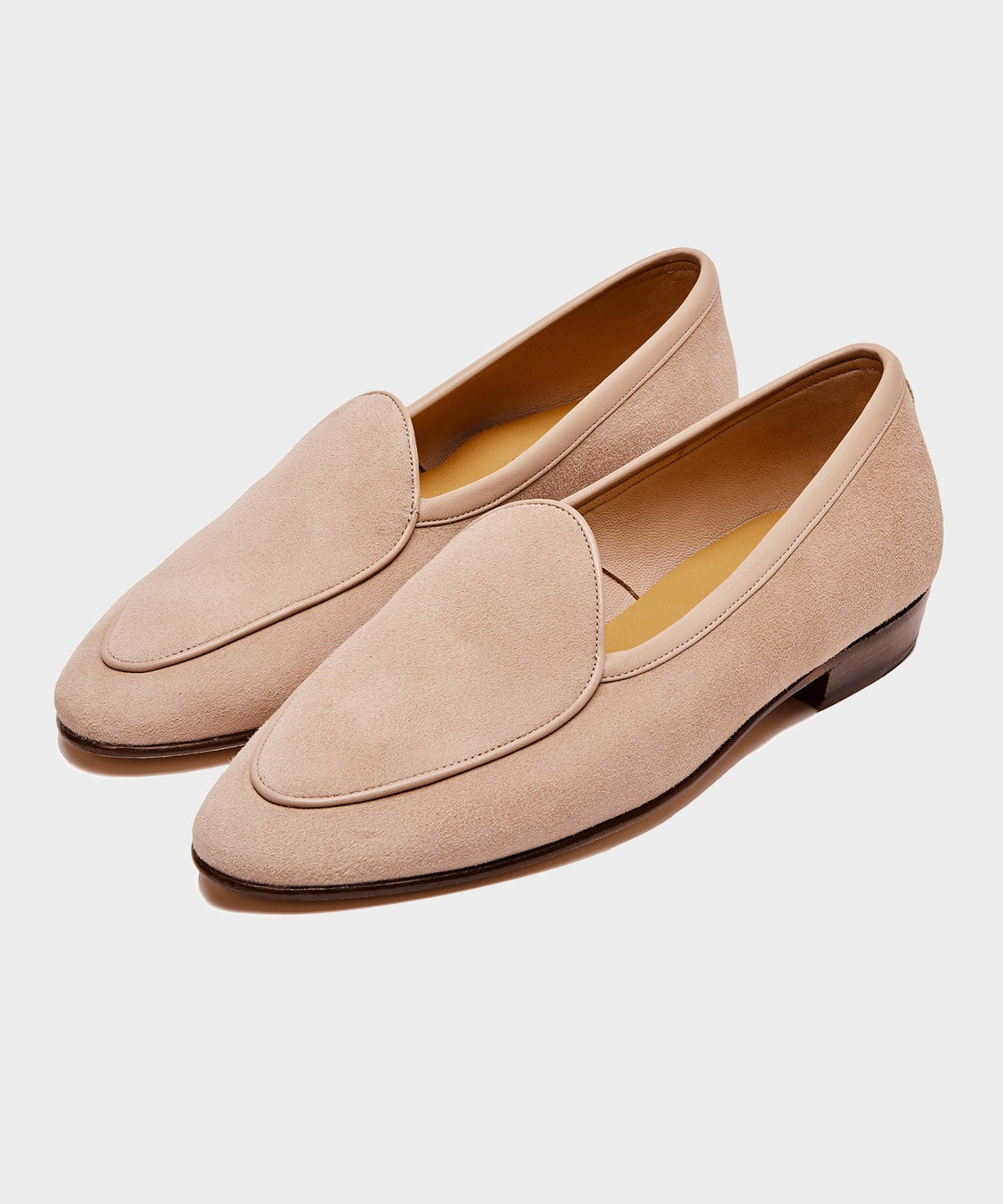 Baudoin & Lange Exclusive Suede Sagan Loafer - Taupe