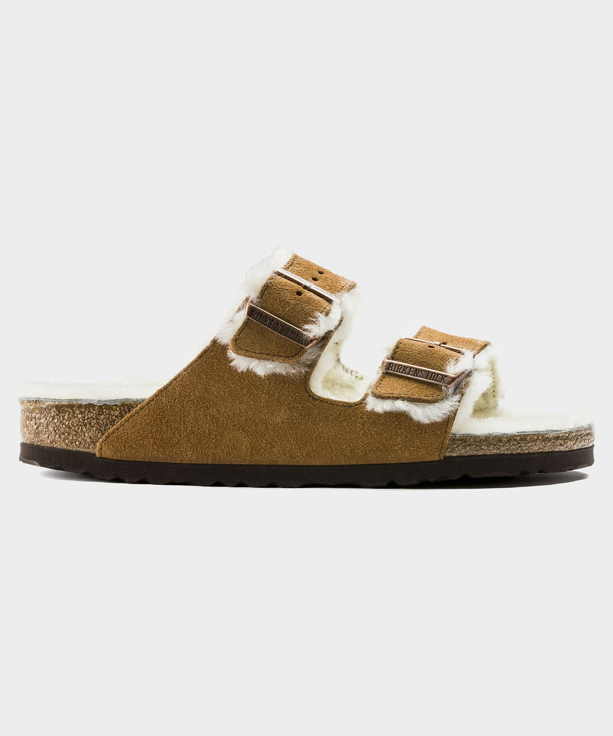 Birkenstock Arizona Shearling Sandal - Mink