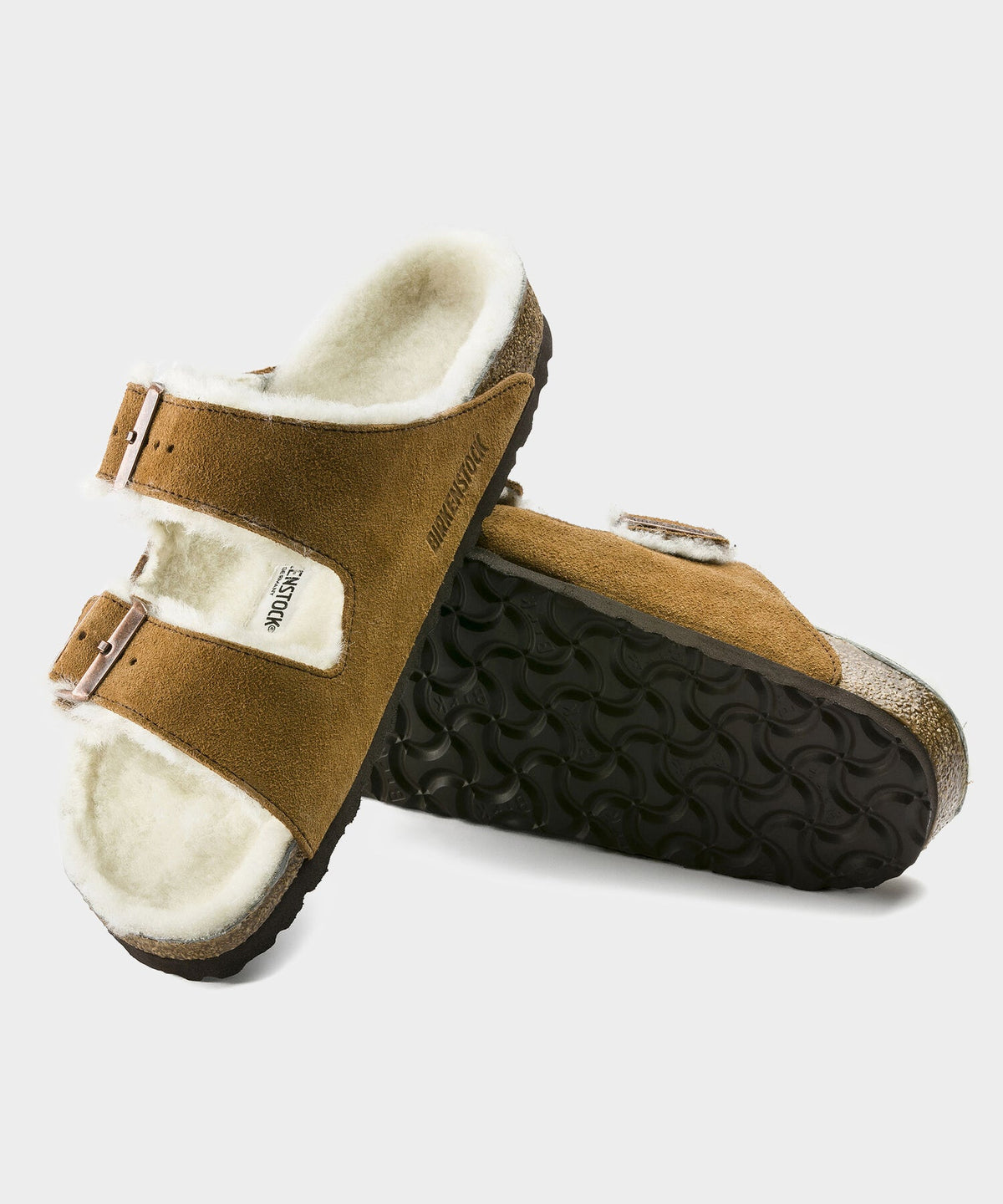 Birkenstock Arizona Shearling Sandal - Mink
