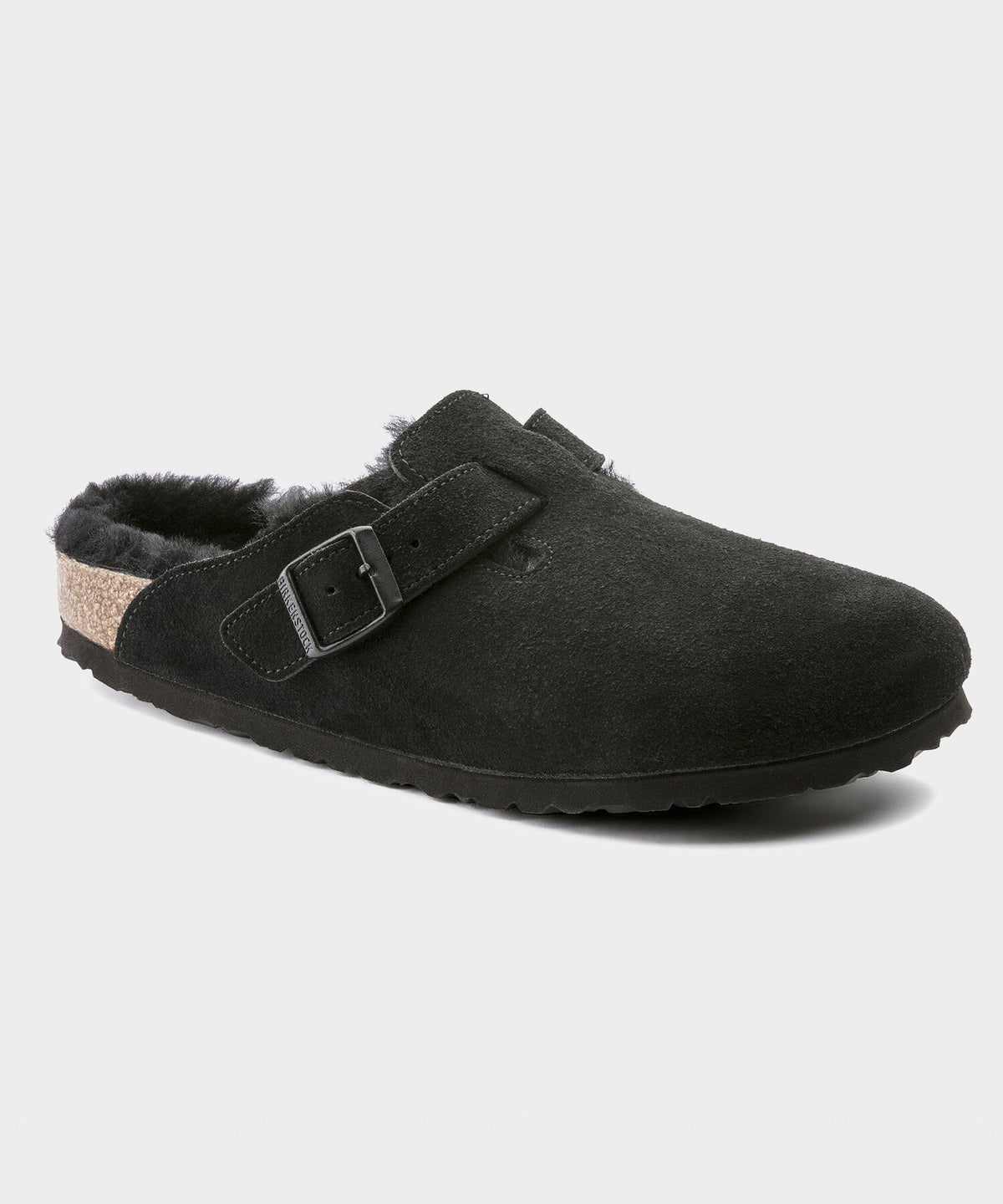Birkenstock Boston Shearling Mule - Black