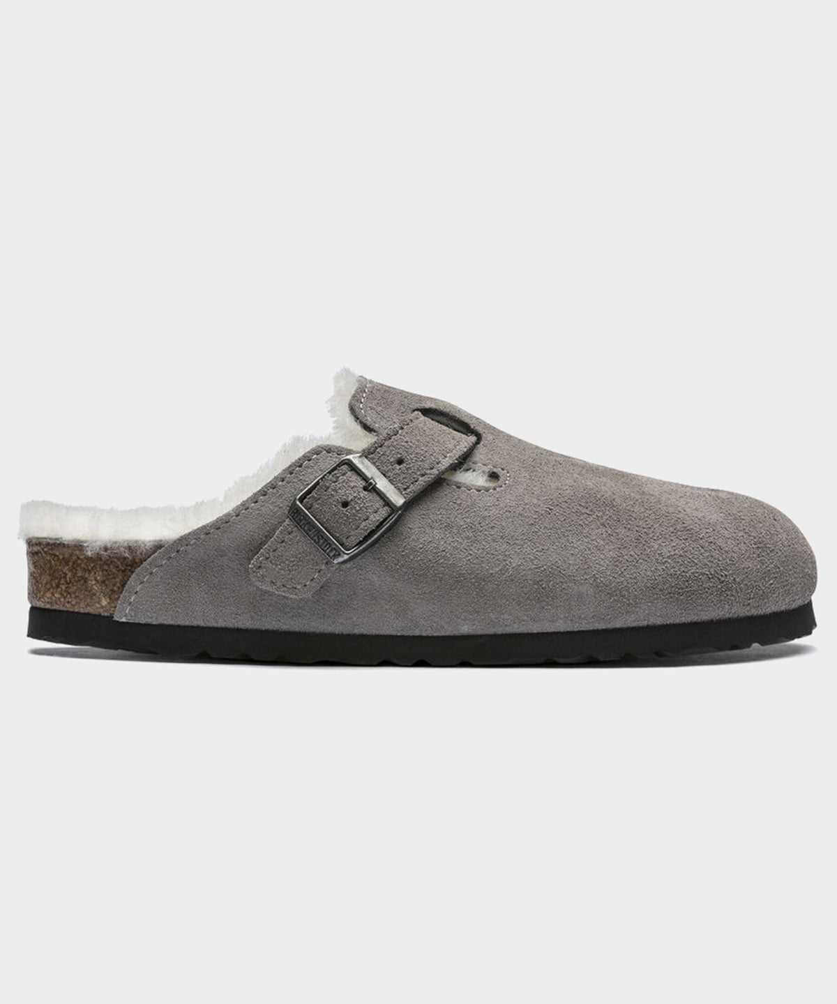 Birkenstock Boston Shearling Mule - Grey