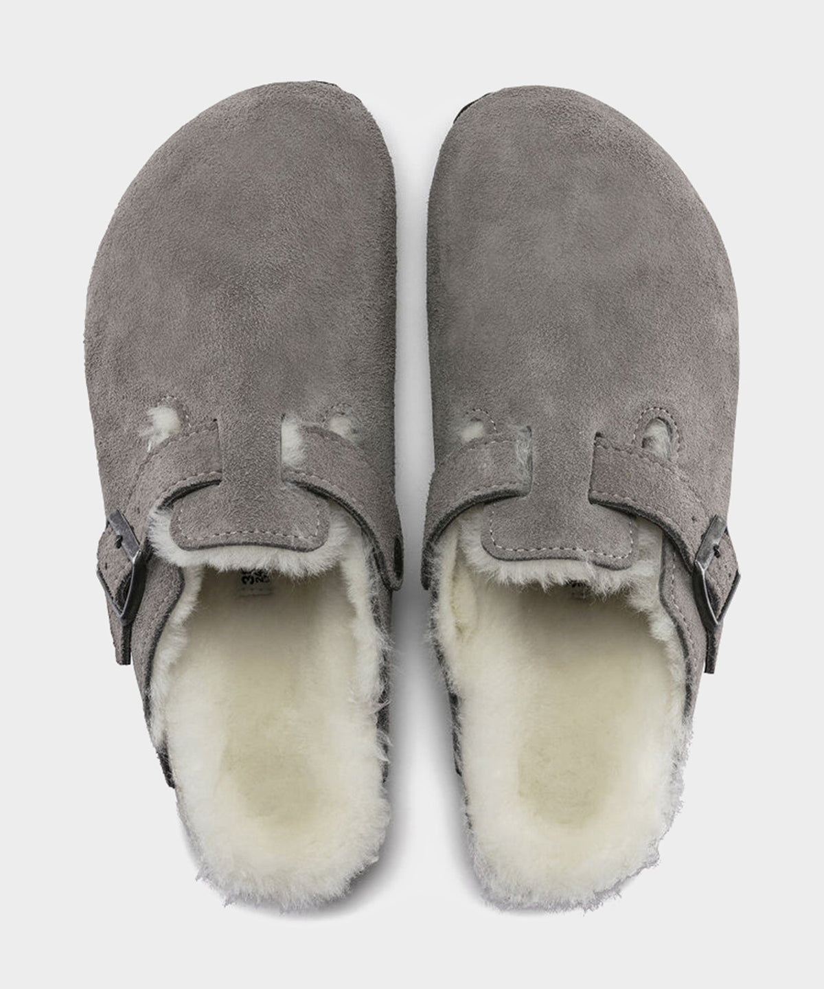 Birkenstock Boston Shearling Mule - Grey