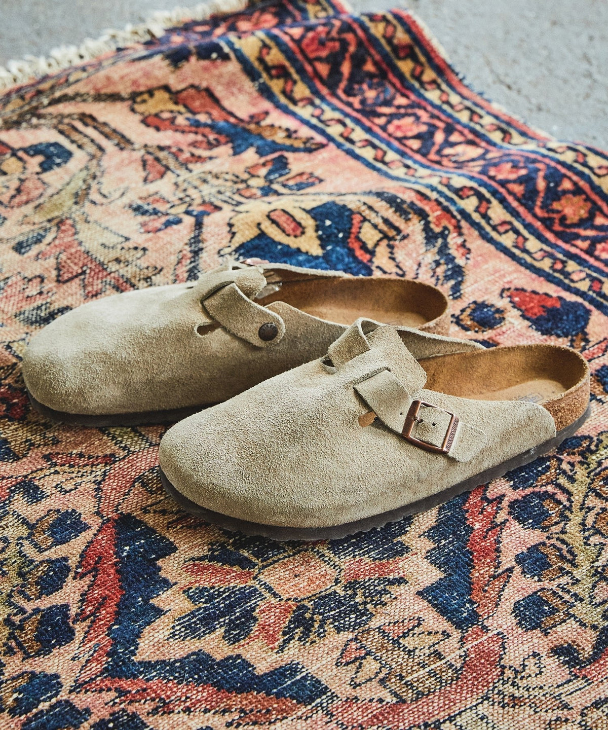Birkenstock Boston Clog - Taupe