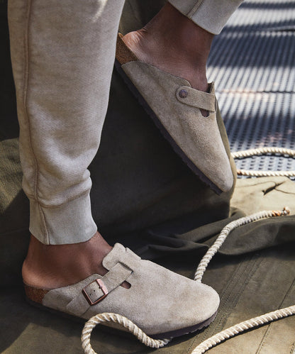 Birkenstock Boston Clog - Taupe