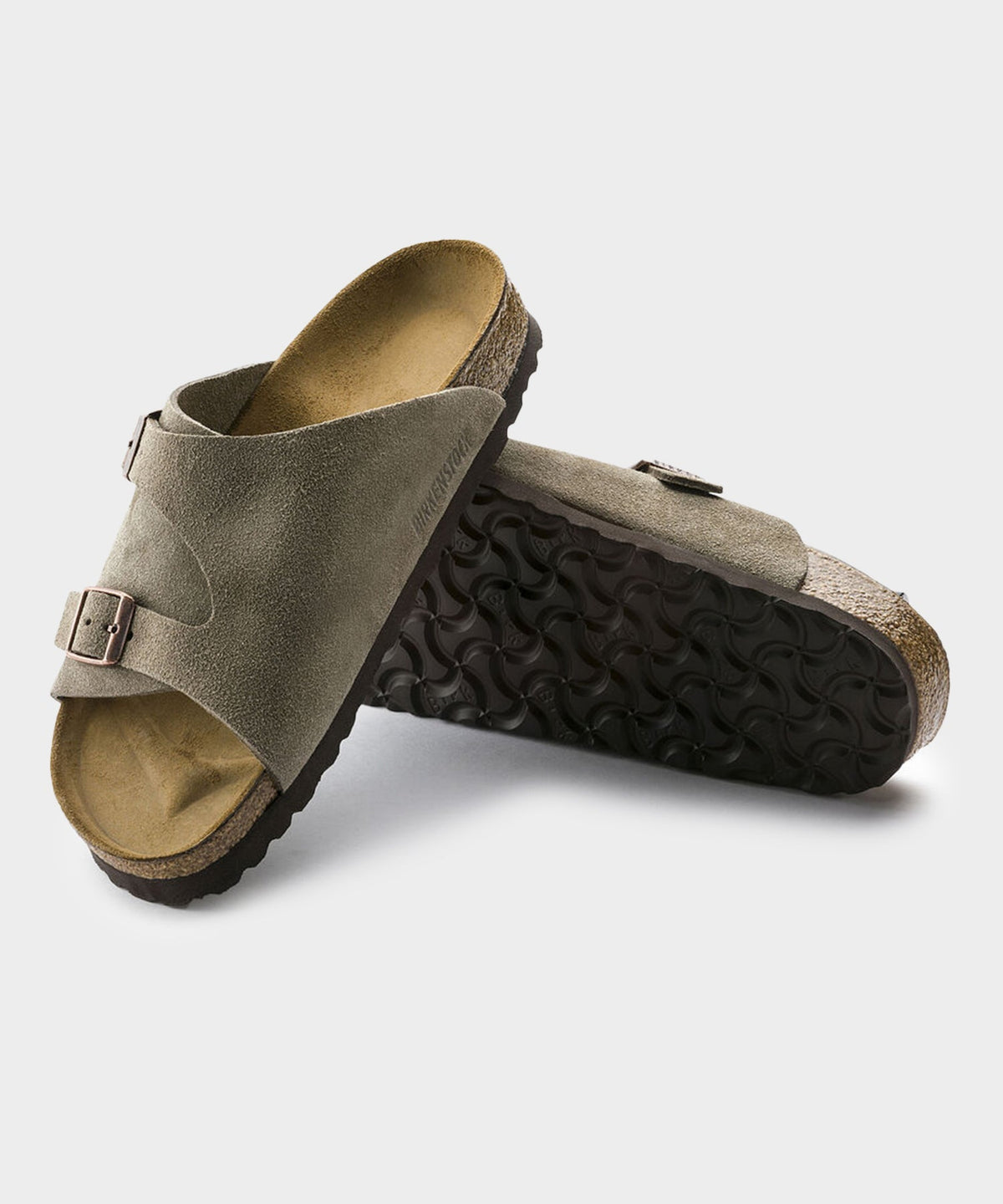 Birkenstock Zurich Suede Sandal - Taupe
