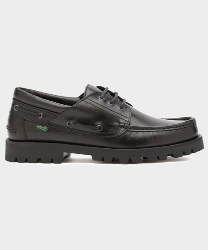 Paraboot Briac Lug Boat Shoe - Black