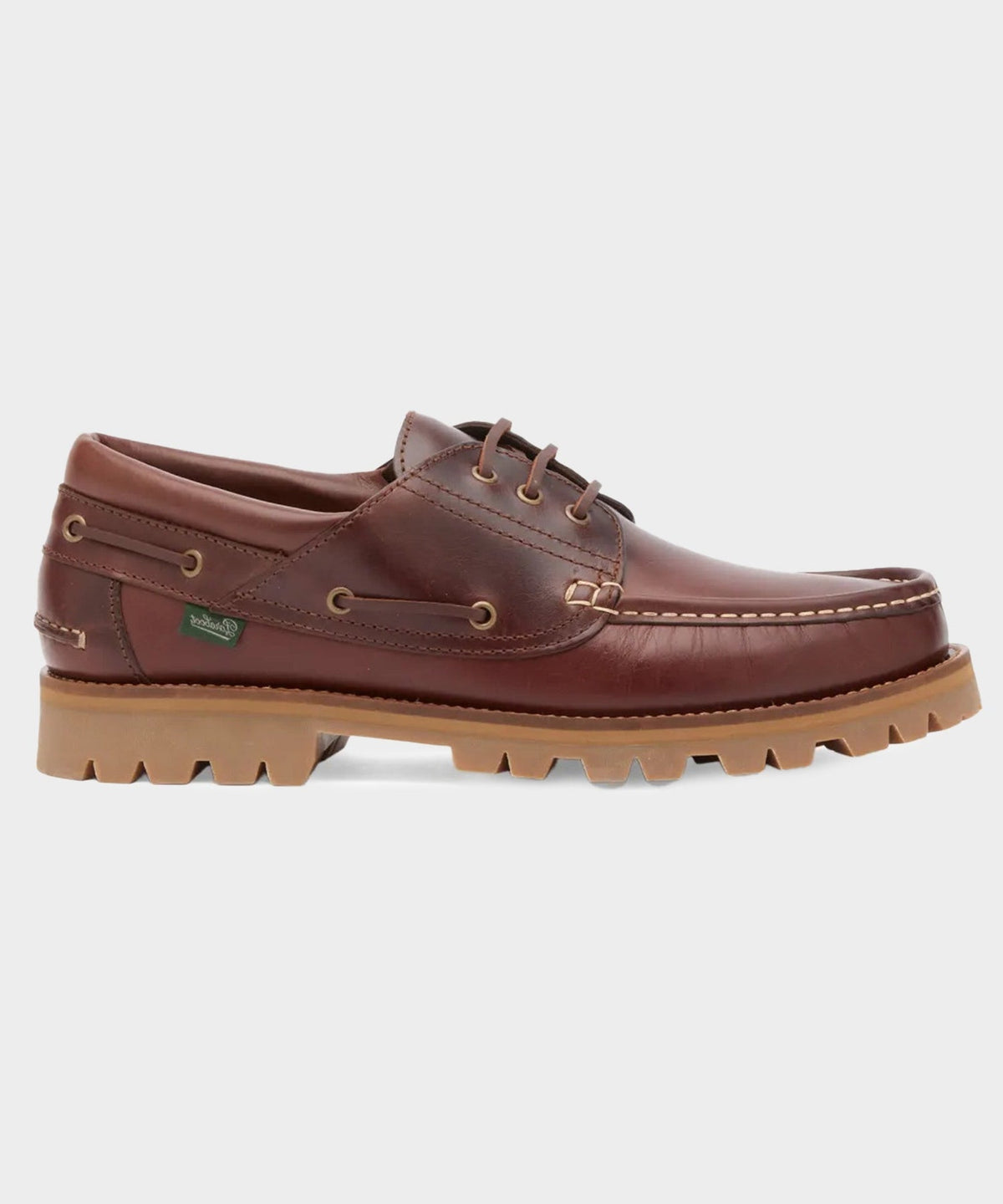 Paraboot Briac Lug Boat Shoe - Brown