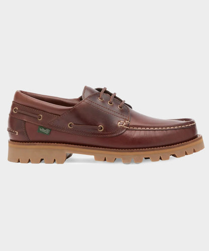 Paraboot Briac Lug Boat Shoe - Brown
