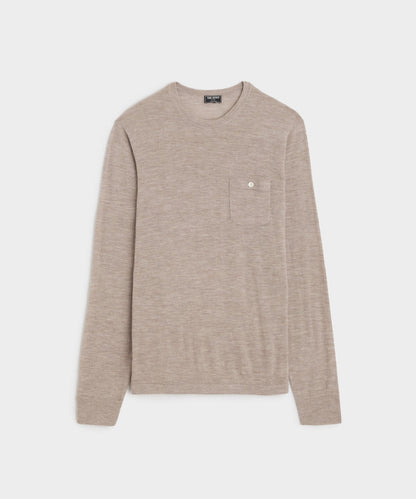 Cashmere Pocket Tee - Toast