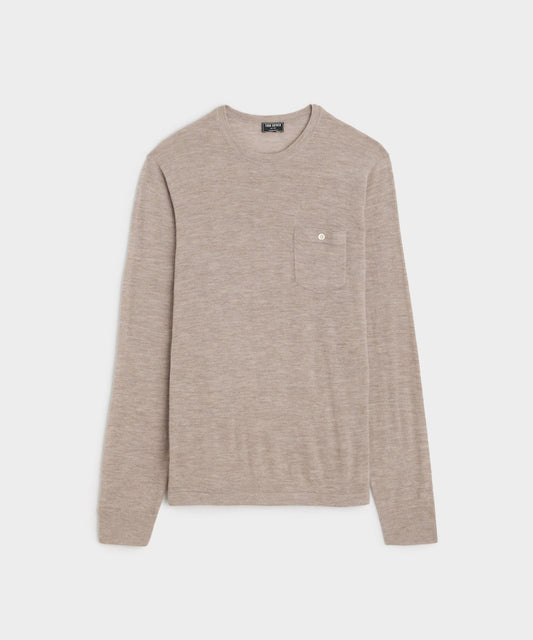 Cashmere Pocket Tee - Toast