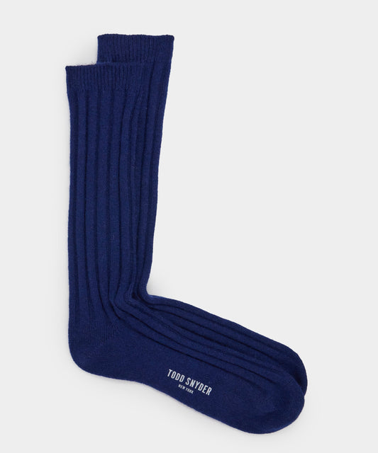 Cashmere Sock - Classic Navy