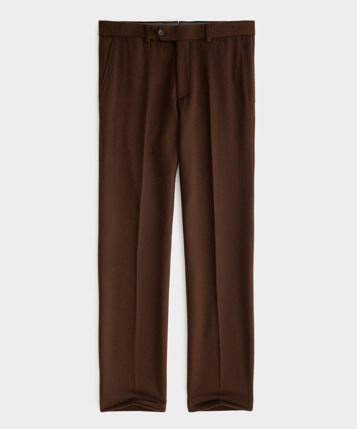 Italian Cashmere Sutton Trouser - Chocolate