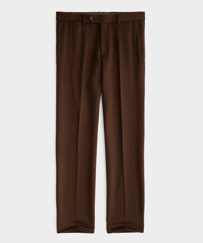 Italian Cashmere Sutton Trouser - Chocolate