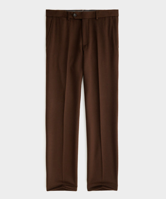 Italian Cashmere Sutton Trouser - Chocolate