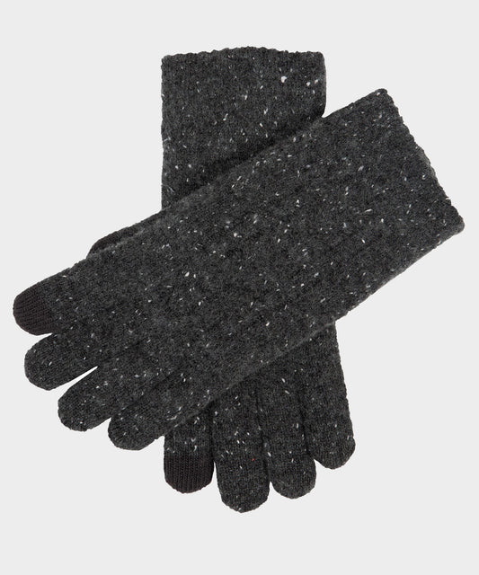 Dents Lacock Donegal Glove - Charcoal