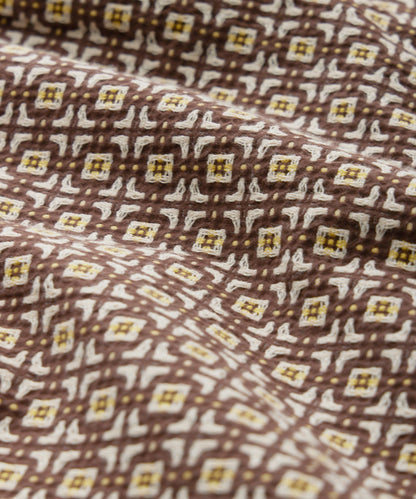 Dobby Chore Shirt - Brown