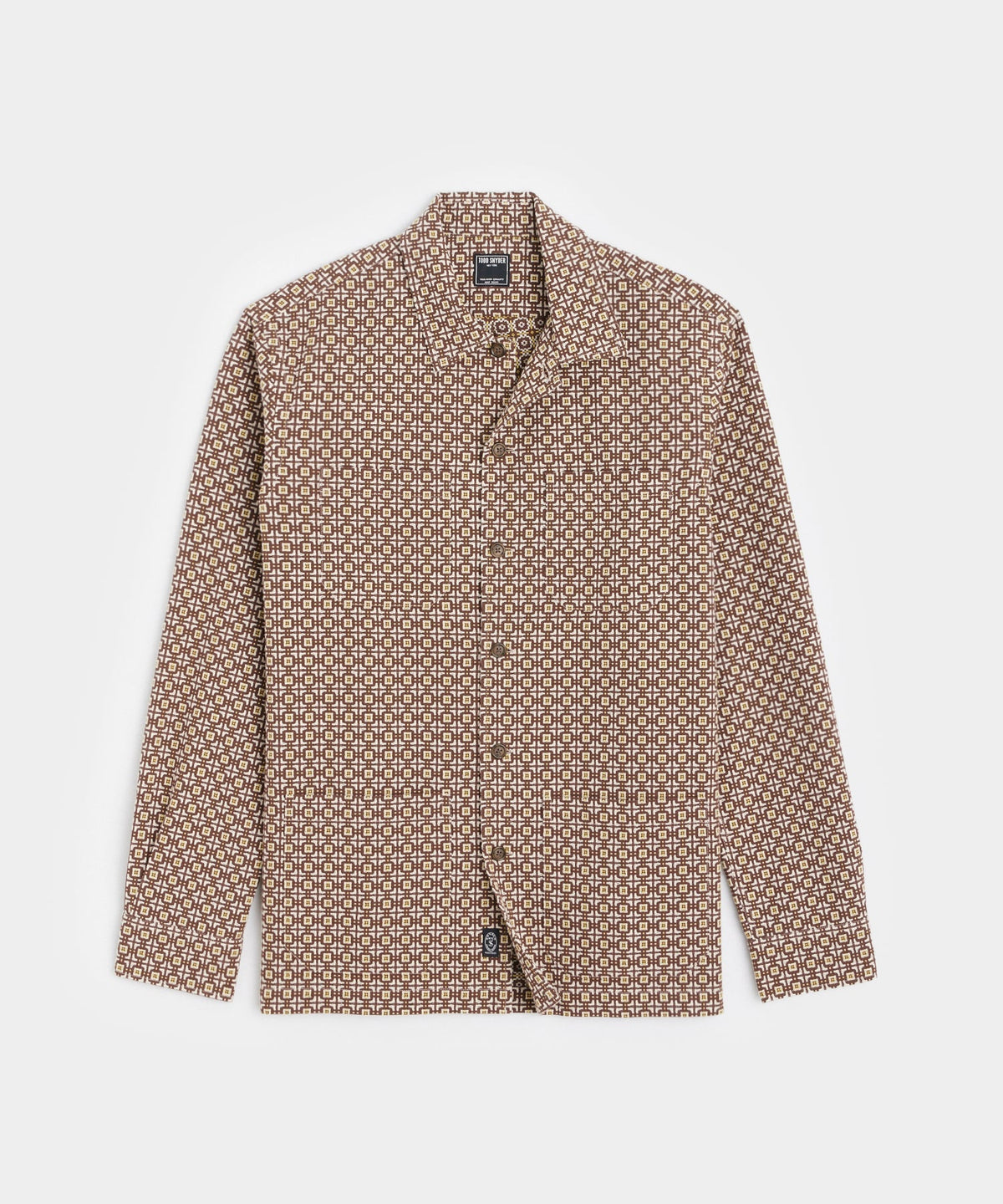 Dobby Chore Shirt - Brown