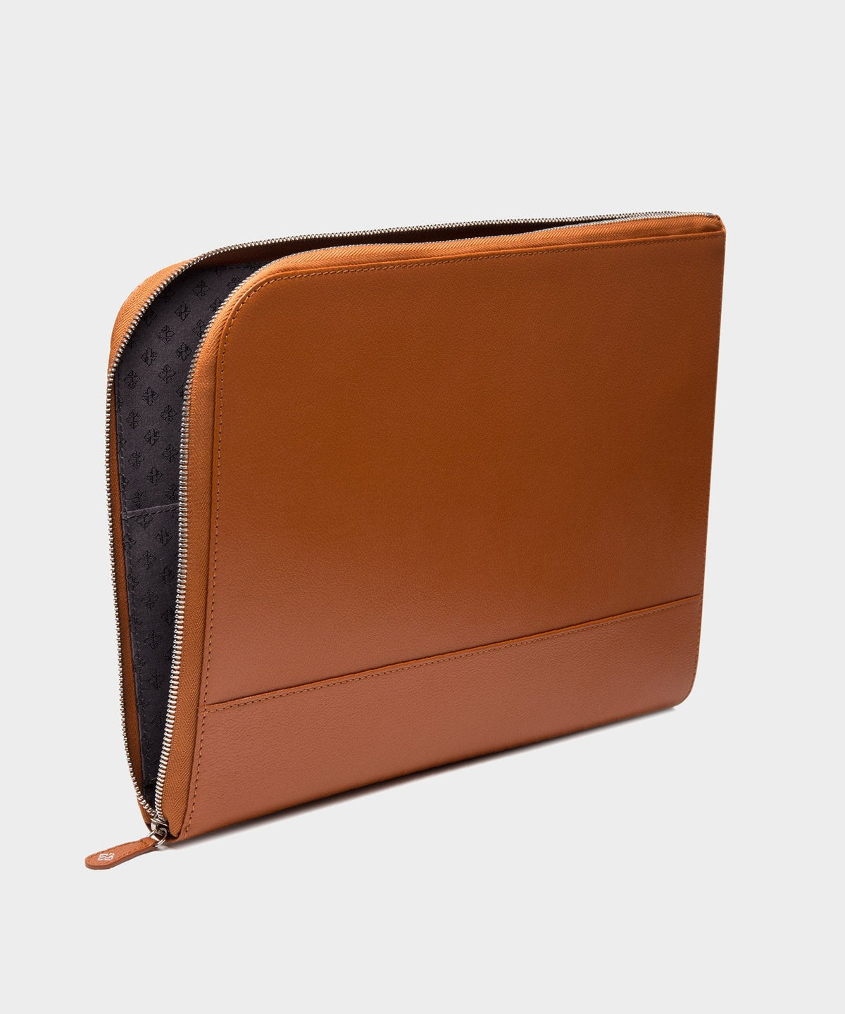 Ettinger Capra Large Zip A4 Portfolio Pouch - Tan