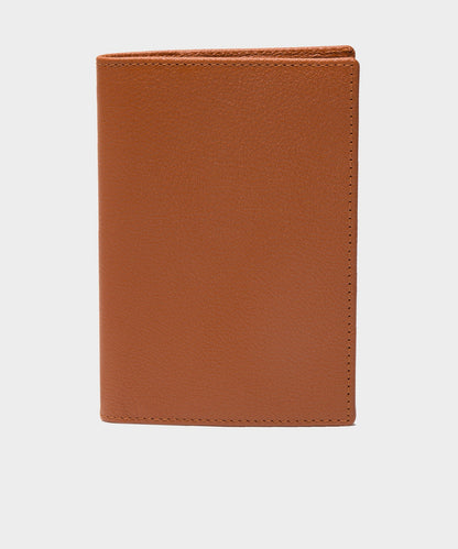 Ettinger Capra Passport Case - Tan