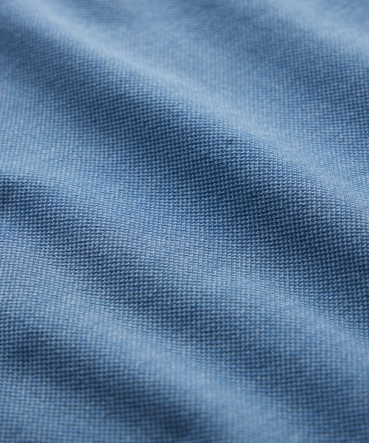 Fine Pique Polo - Sail Blue