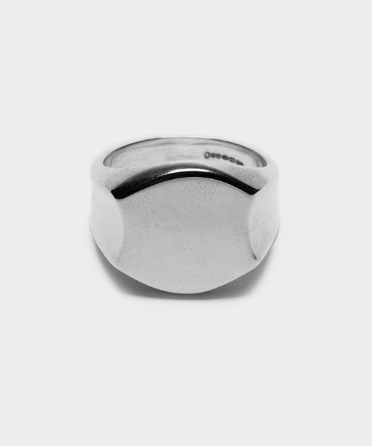 Foundwell Gable Signet Ring - Silver