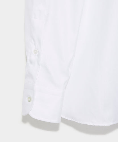 Hamilton + Todd Snyder Cotton Oxford Spread Collar Dress Shirt - White