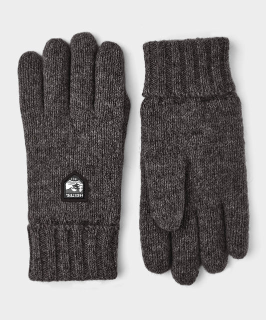 Hestra Basic Wool Glove - Charcoal