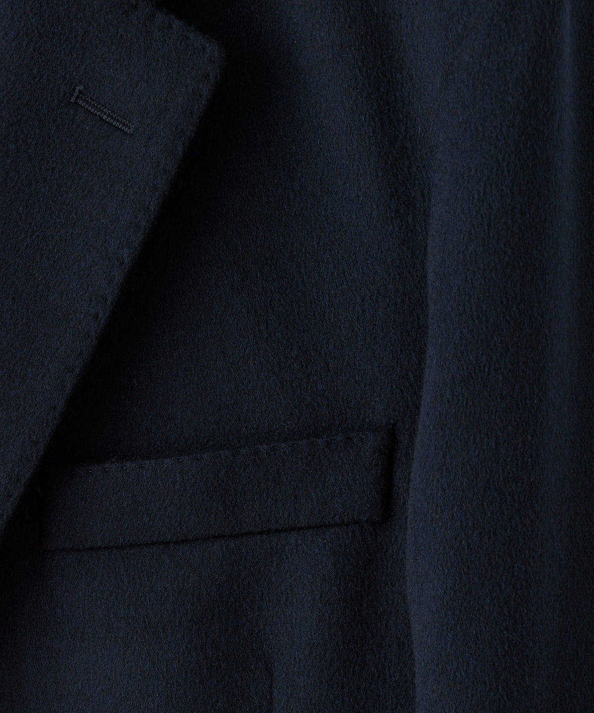 Italian Cashmere Sutton Jacket - Navy