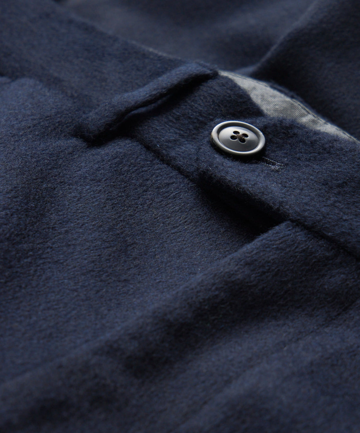 Italian Cashmere Sutton Trouser - Navy