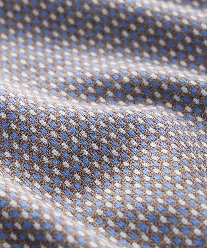 Jacquard Montauk Polo - Sail Blue